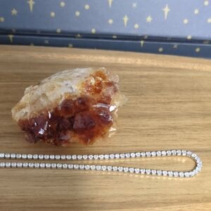 .925 Sterling Silver Tennis Necklace